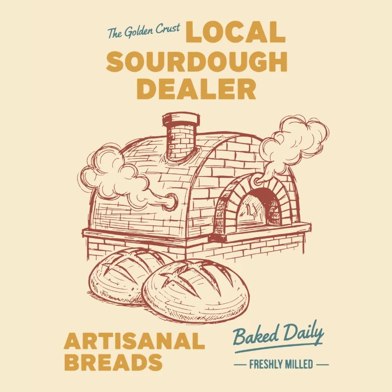 Sauerteig, lokale Sauerteigbrot-Backer-Ära, Bäckerzeit,