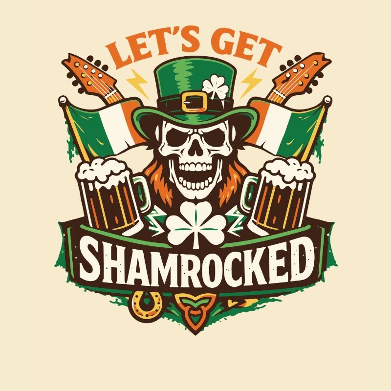Let's Get Shamrocked | St Patrick's Skull Party