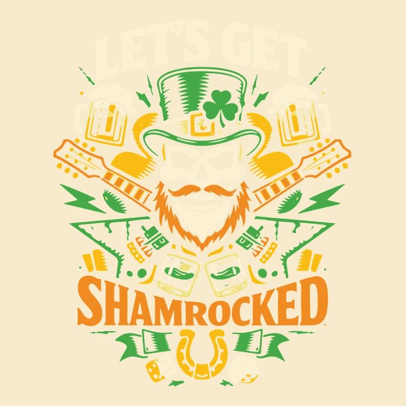 Let's Get Shamrocked | St Patrick's Skull Party