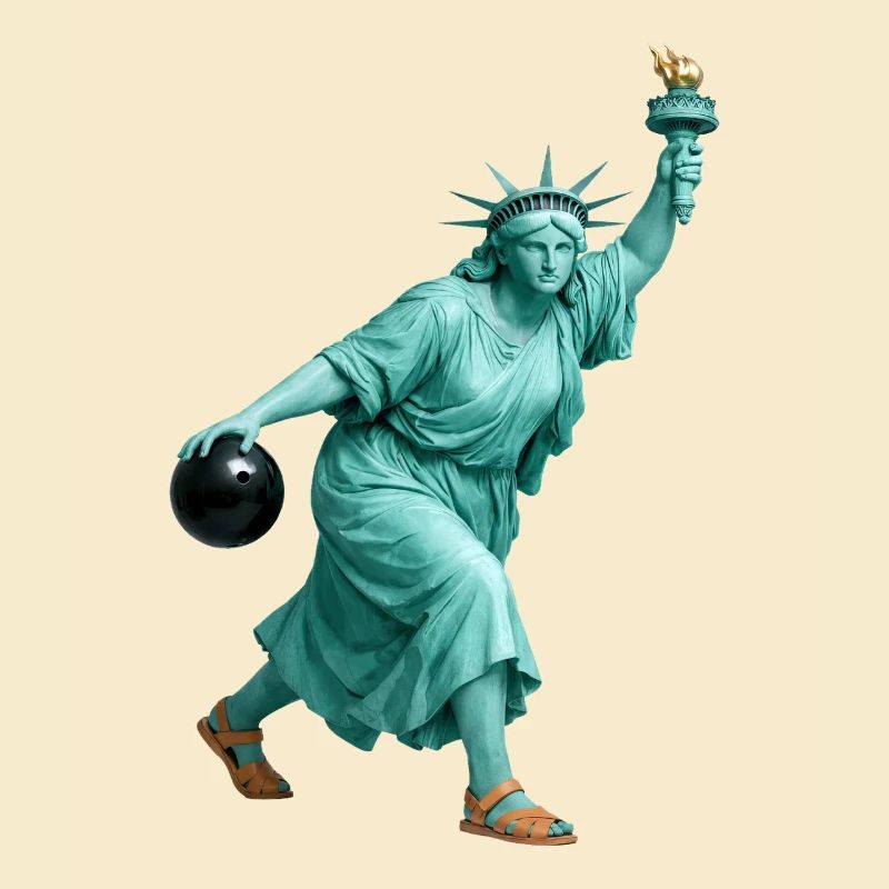 Freiheitsstatue Bowling