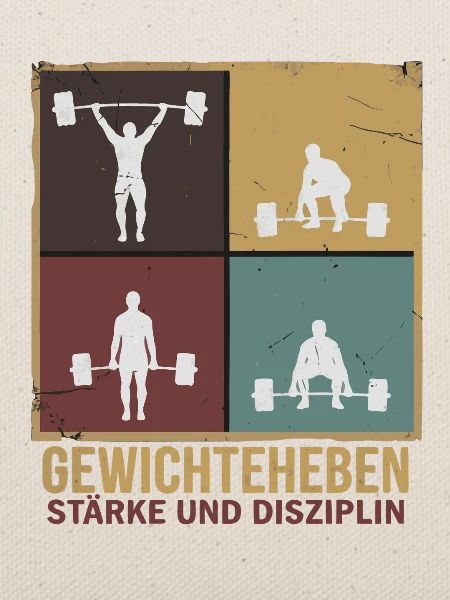 Gewichtheben Stärke und Disziplin