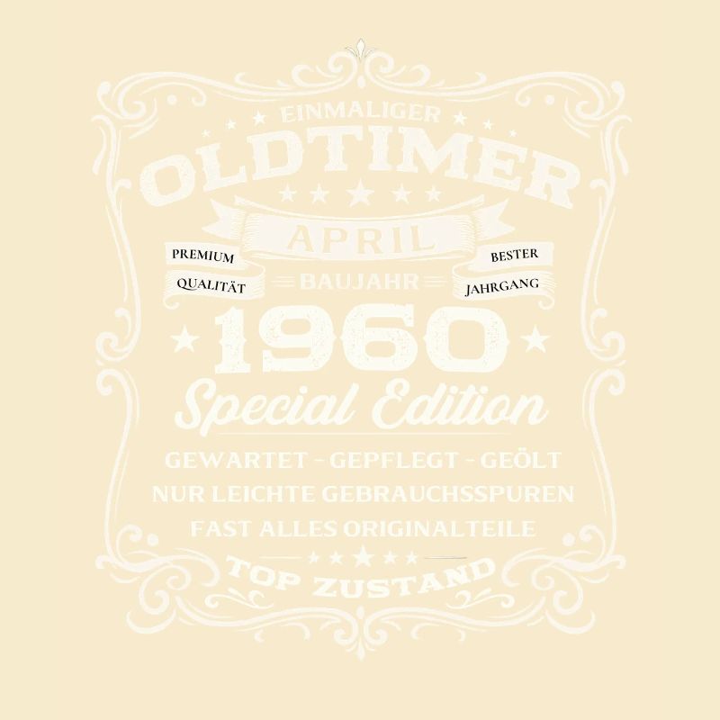 66. Geburtstag Geschenk Mann Oldtimer April 1960