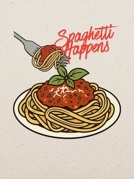Spaghetti happens