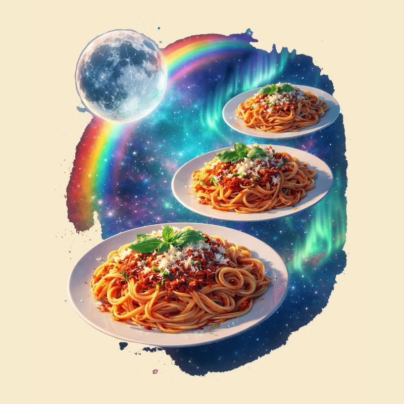 Kosmische Pasta Galaxie