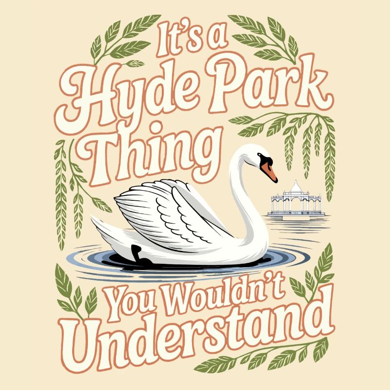 Hyde Park Schwan Humor