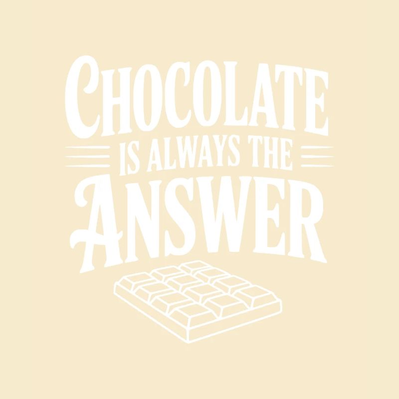 Le chocolat est toujours la solution