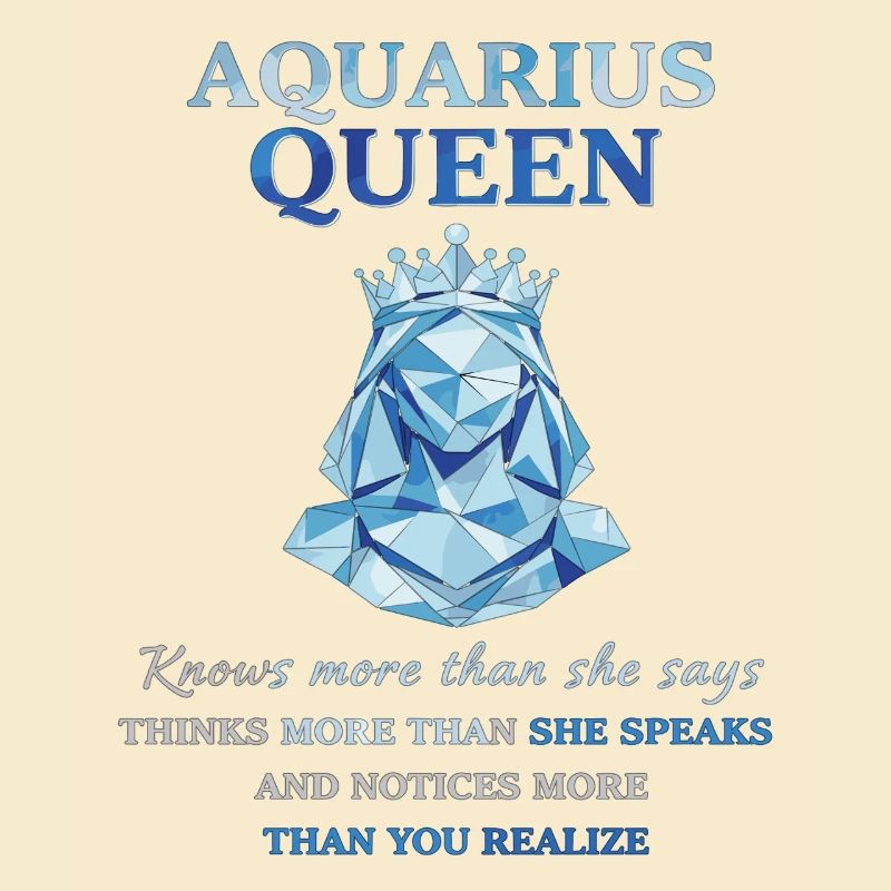 Aquarius Queen Sternzeichen Wassermann