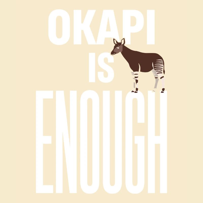 Okapi Lovers Okapi Animal Rare Wildlife Love