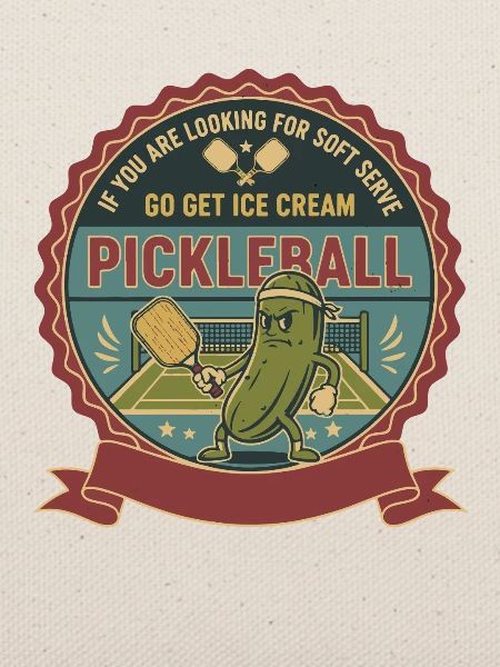 Pickleball-Softeis Go Hol Sahne lustig
