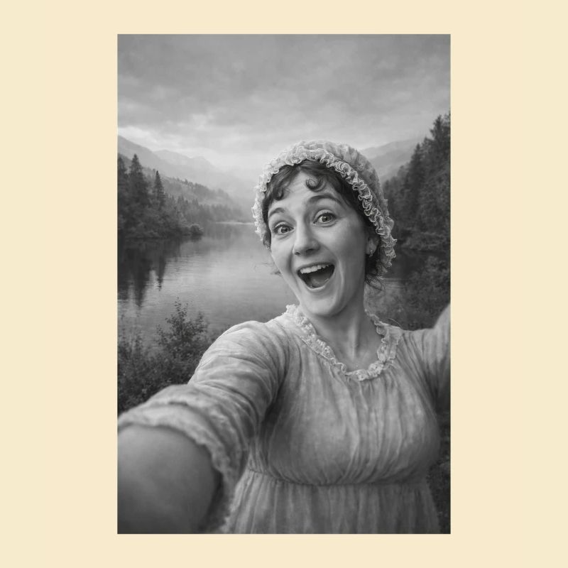 Jane Austen Selbstporträt