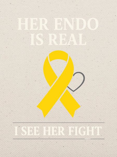 Endometriose-bewusstsein Endo Warrior
