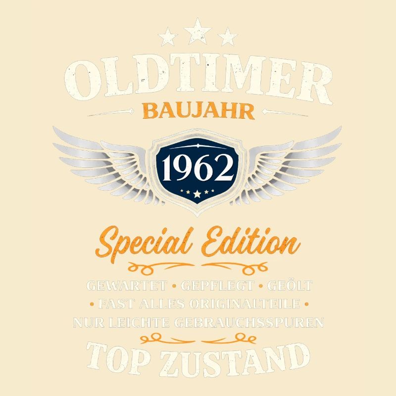 64. Geburtstag Geschenk Mann Oldtimer Vintage 1962