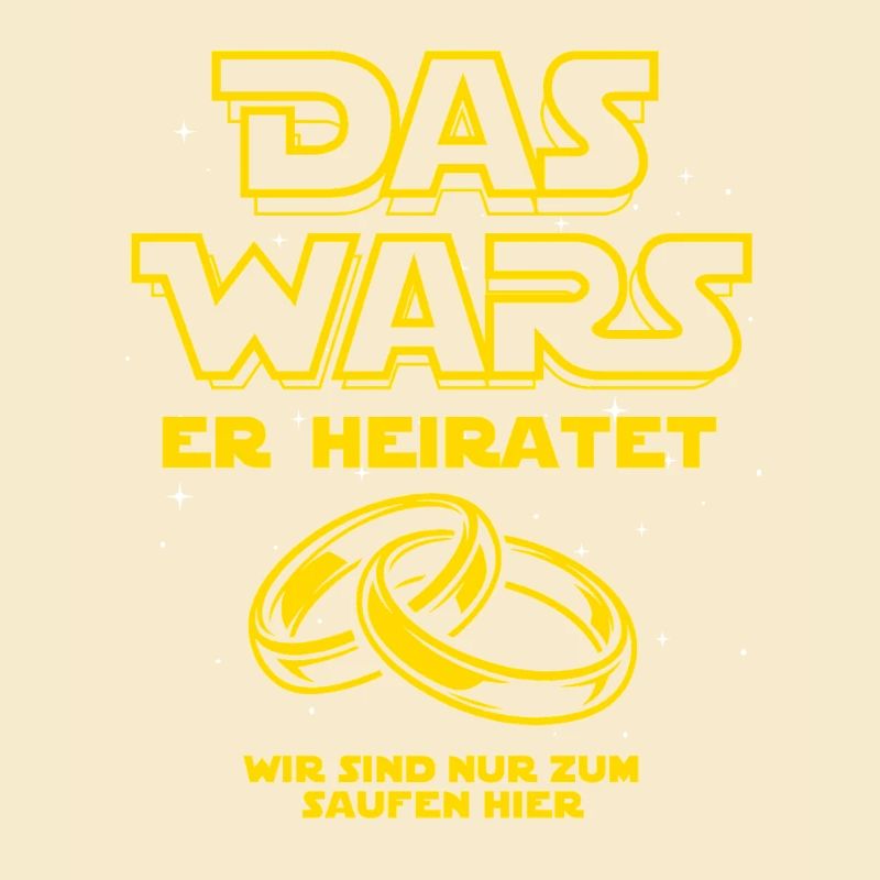 JGA Das Wars. Er heiratet - Eheringe