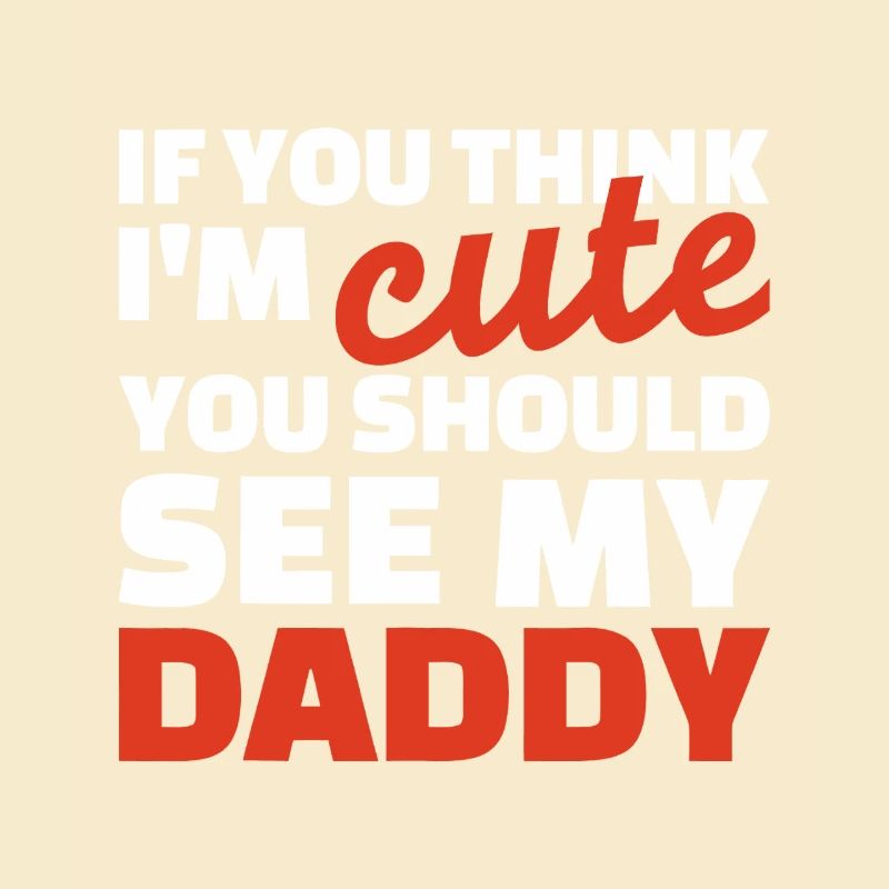 Papa Cute Bold Typography Tee