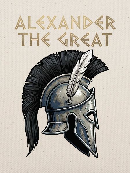 Alexander der Große Kriegerhelm