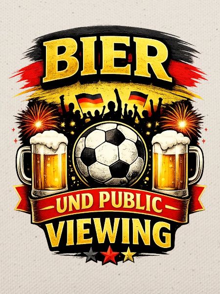 Bier & Public Viewing – Fußballfeier Deutschland