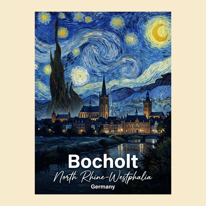 Bocholt Germany Sternennacht