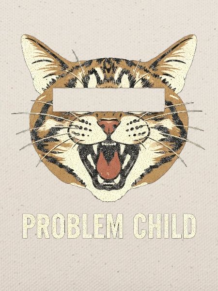 Problem Child Katzenmotiv