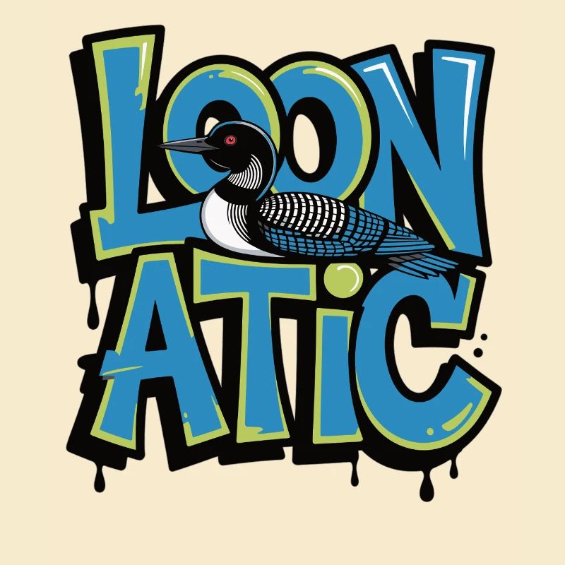 Loonatic Shirt mit Seetaucher