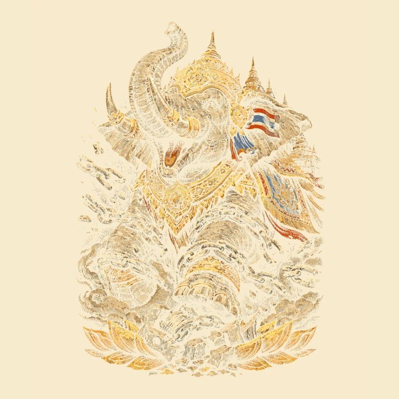 Thailand Thai Pride Elefant
