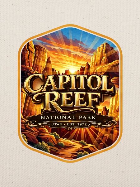 Capitol Reef Sonnenuntergang Patch