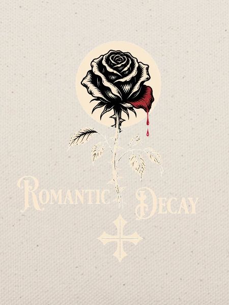 Romantic Decay Gothic Rose Design