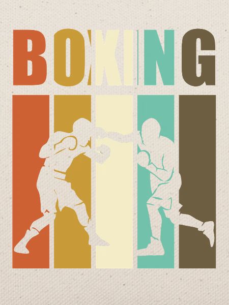 Boxen Boxring Nostalgie Geschenk für Boxer