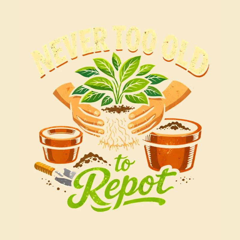 Never too old to repot | Plants