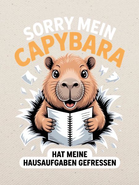 Capybara Hausaufgaben 