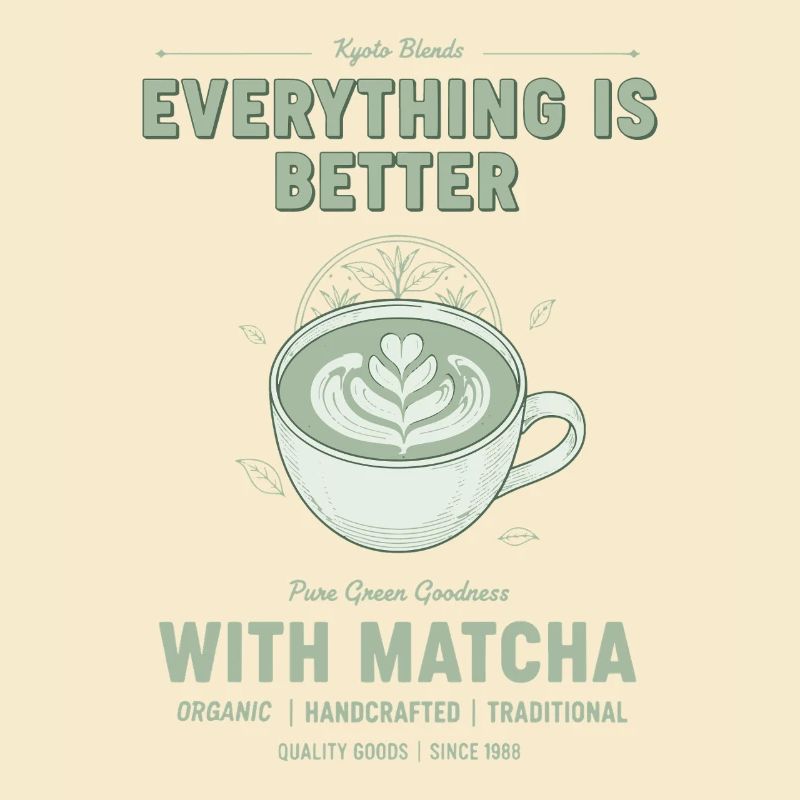 Everything Is Better With Matcha Pure Green