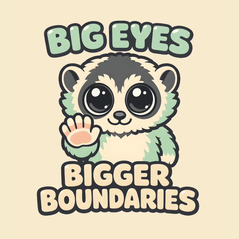 Big Eyes | Plum lori with borders