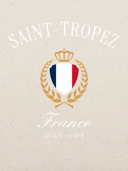Saint-Tropez Frankreich Wappen Krone – Reise