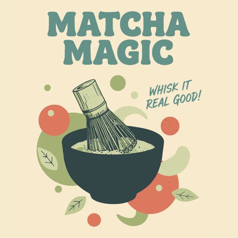 Matcha Magic Whisk It Real Good Green Tea Matcha