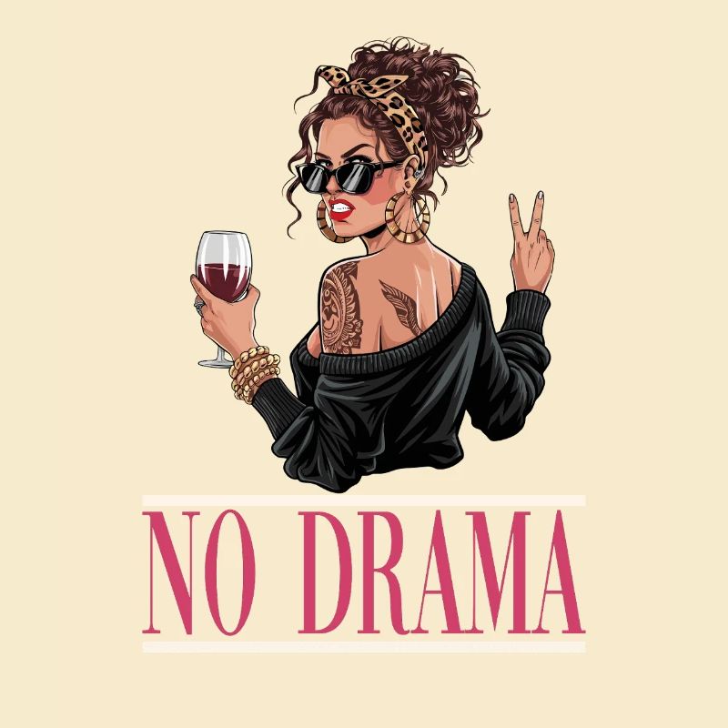 No Drama Diva Style Print