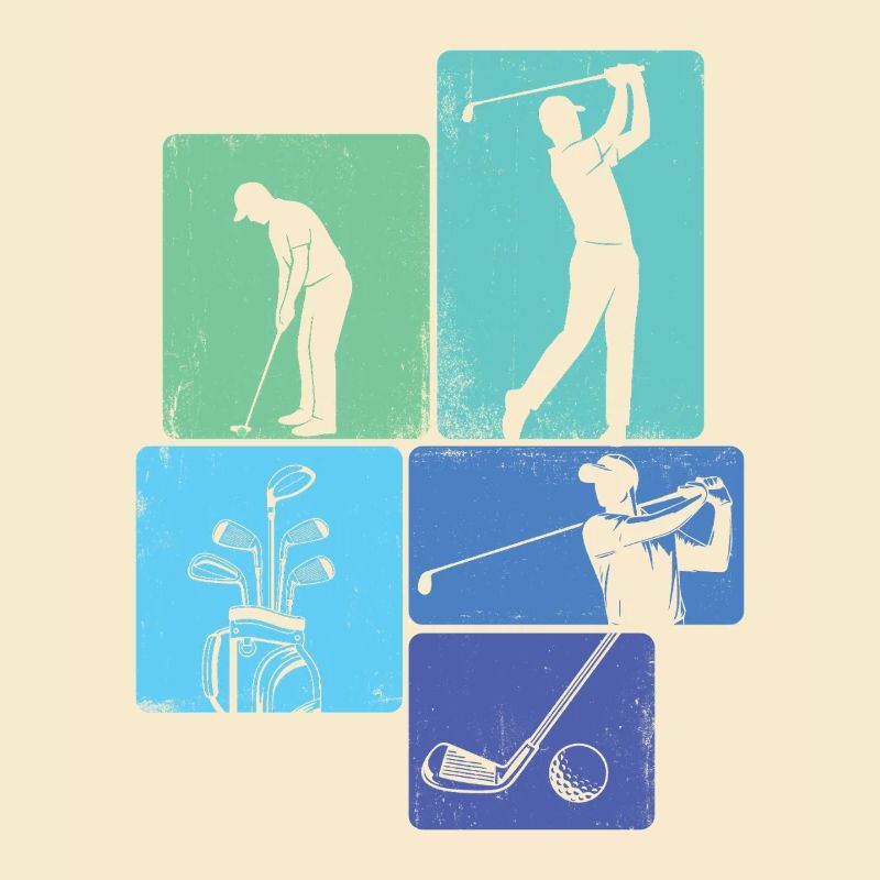 Scenic Golf Course Fairway Lover Style