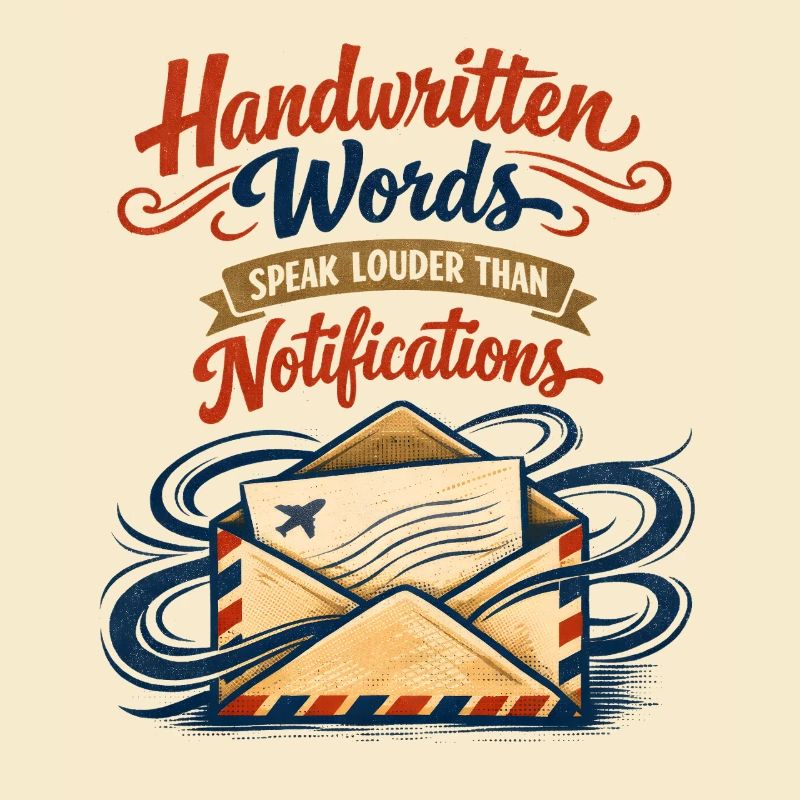 Handwriting instead of push | Snail Mail