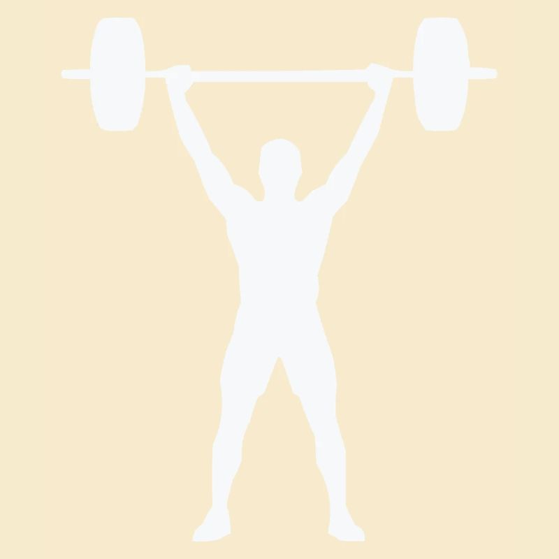 Weightlifting Silhouette Weight Training