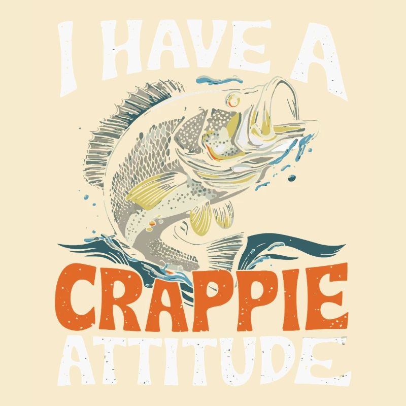 Crappie Attitude Fish Design