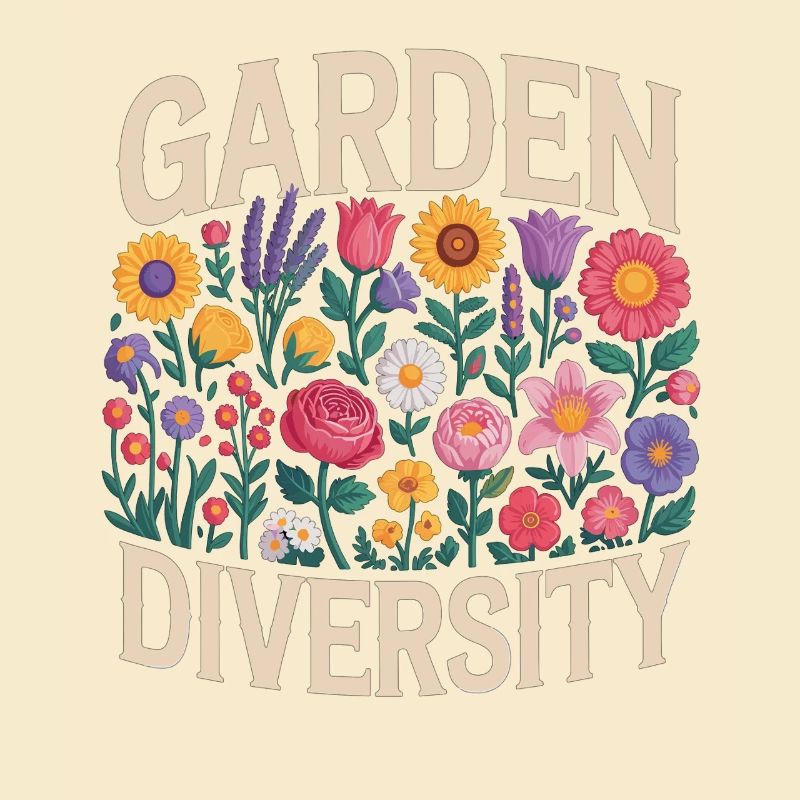 Garden Diversity Blumen Garten
