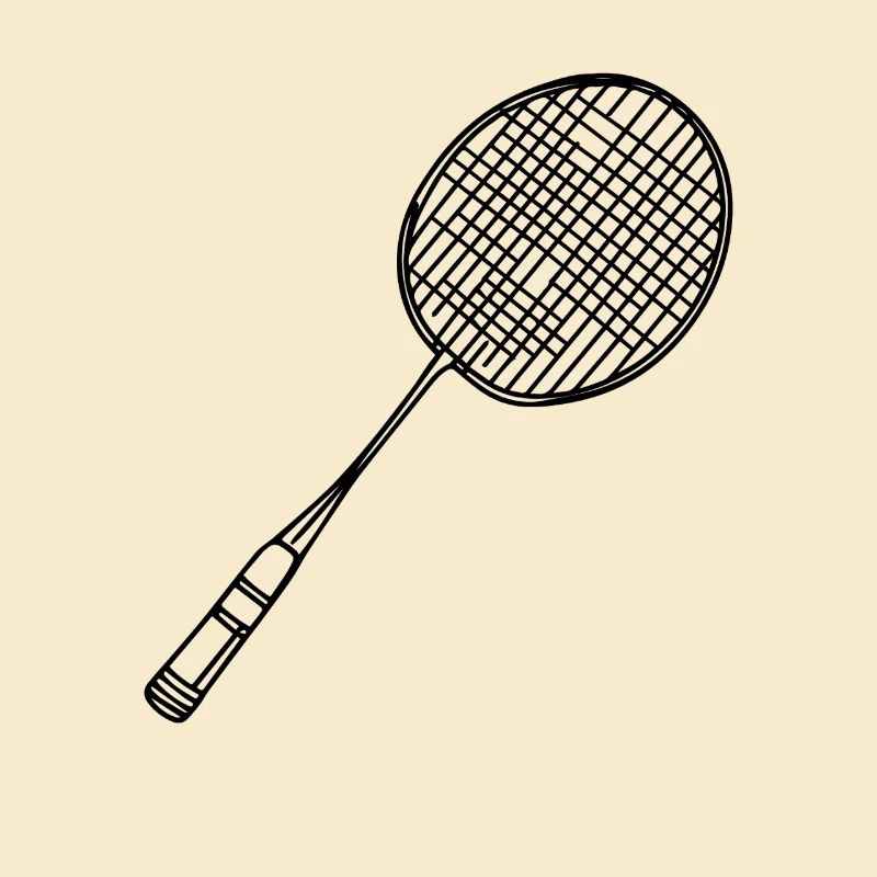 Badmintonschläger