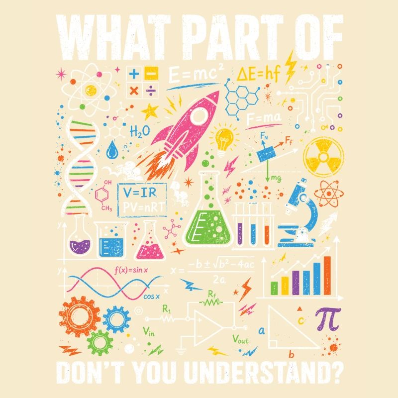 Physics Math Science Saying Shirt