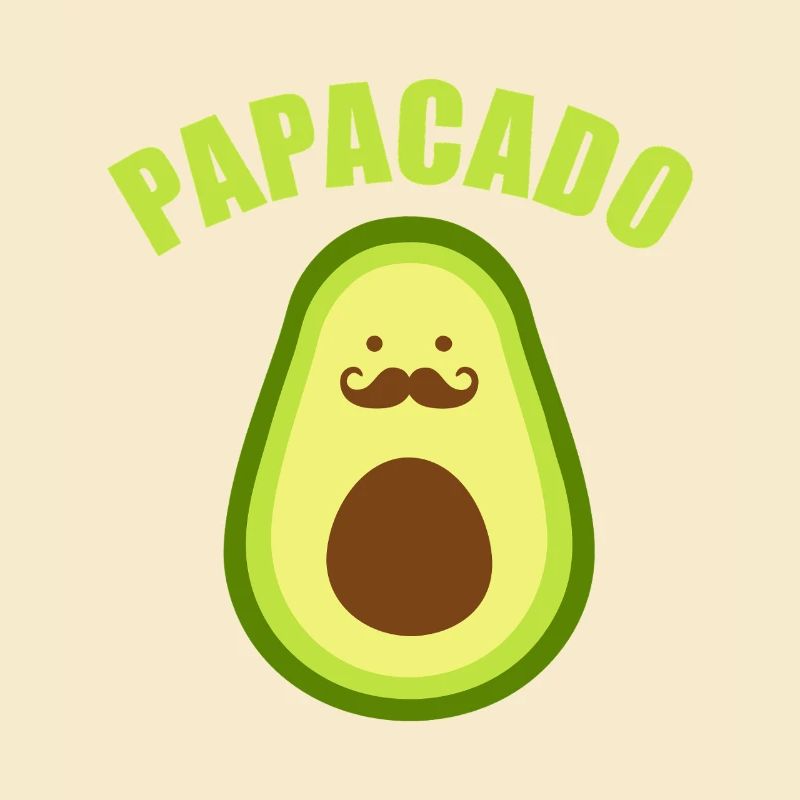 Moustache avocat-papagado