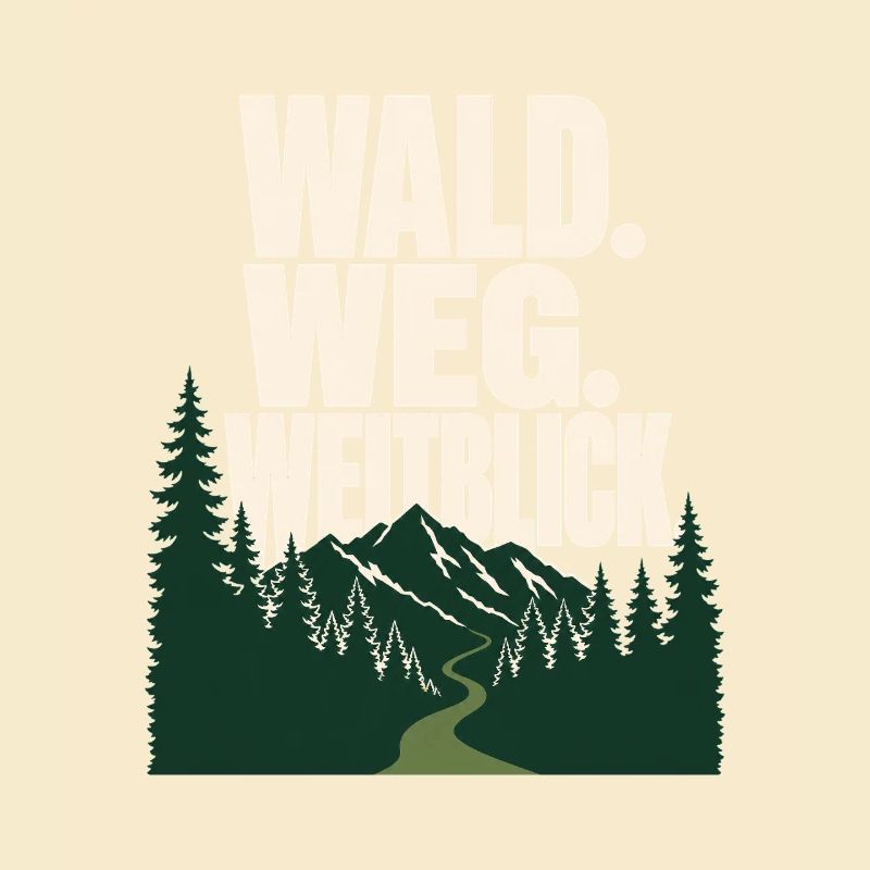 Schwarzwald Wandern, Wald. Weg. Weitblick