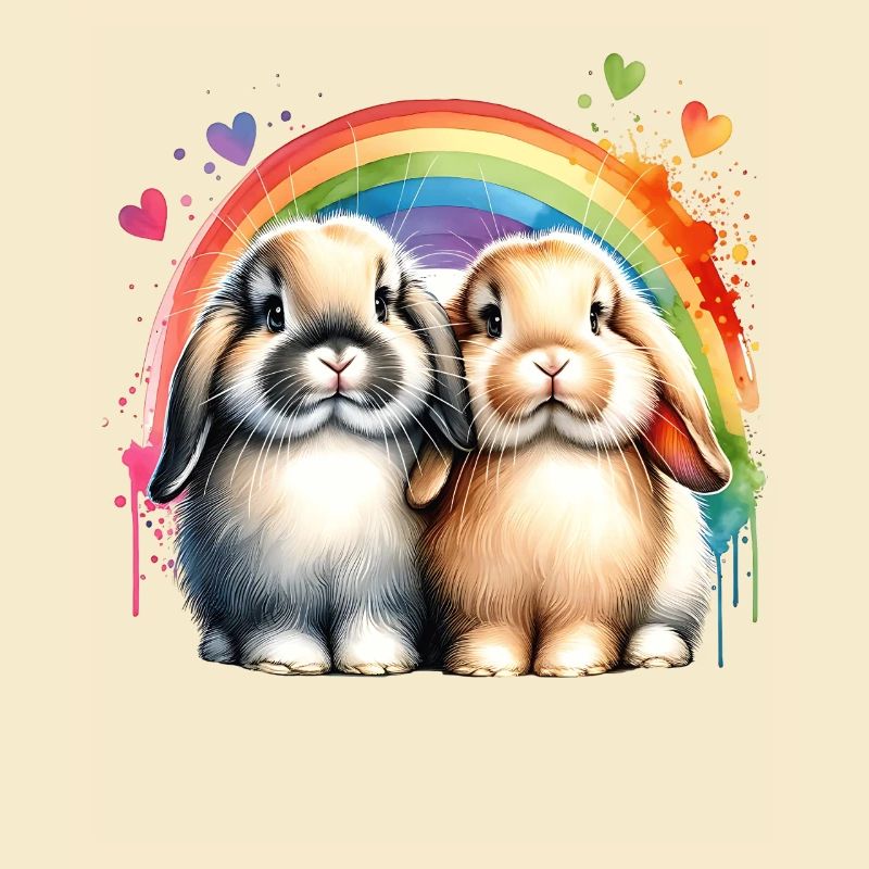 Dwarf Ram Rabbit Gift
