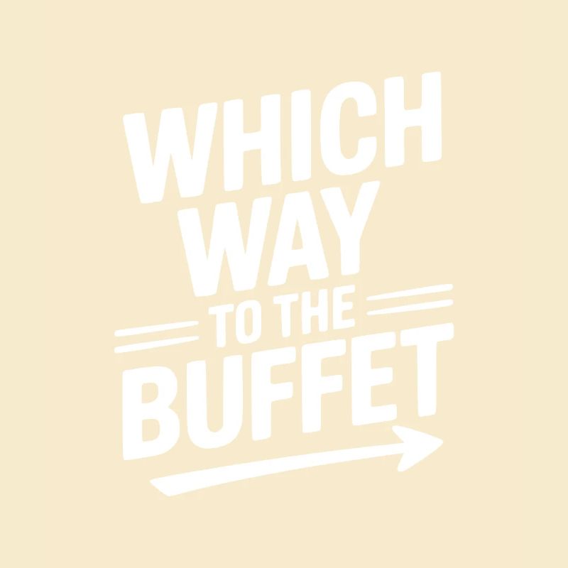 Welcher Weg zum Buffet