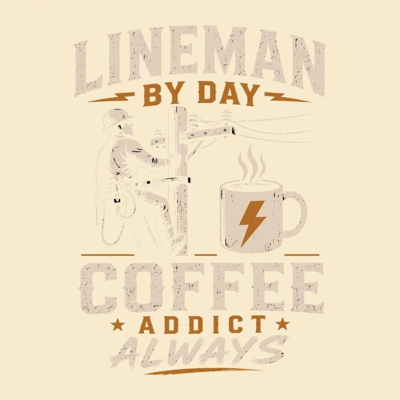 Strom Techniker Kaffee Kabel Arbeit