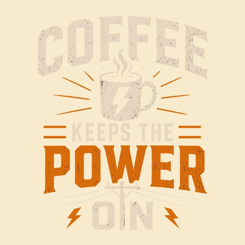 Coffee keeps the power supply going