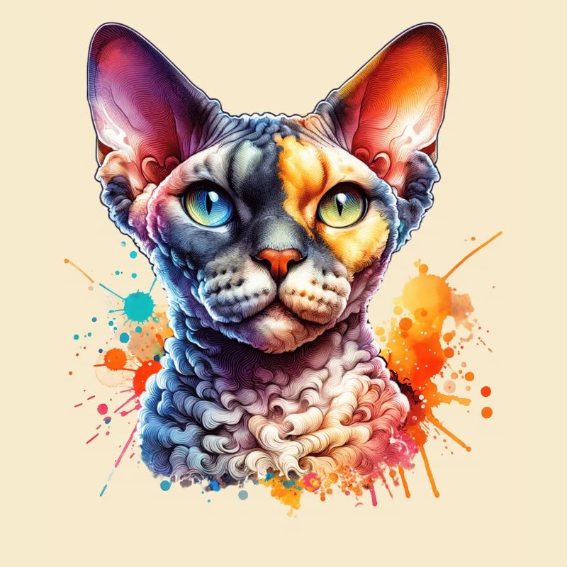 Devon Rex Motiv