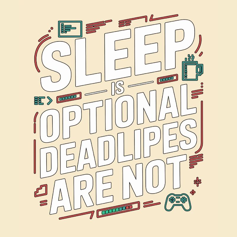 Game Developer Sleep Is Optional Game Programmer