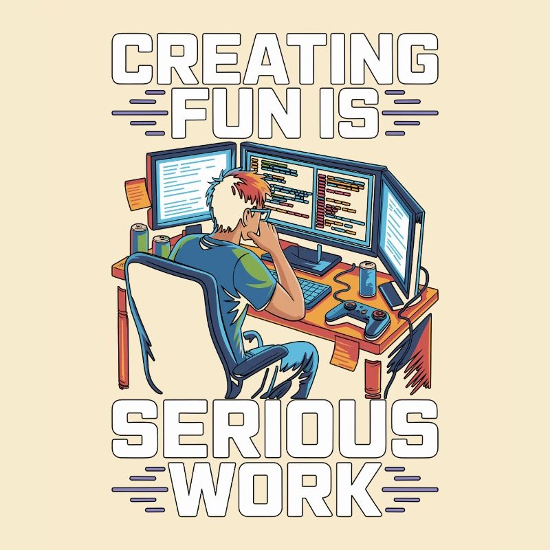Game Developer Creating Fun Is Game Programmer